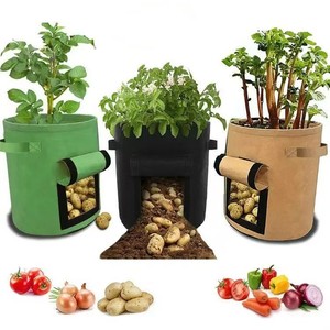 Sac <span class=keywords><strong>de</strong></span> plantation <span class=keywords><strong>de</strong></span> pommes <span class=keywords><strong>de</strong></span> terre en feutre avec matériau épaissi et durable, seau <span class=keywords><strong>de</strong></span> plantation pour la culture <span class=keywords><strong>de</strong></span> légumes sur balcon, sac à <span class=keywords><strong>semis</strong></span> - Product Image 6