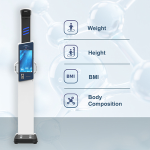 Körperfettwaage mit Acht Elektroden, LCD-Touchscreen, WLAN/ OEM/ODM Körperanalyse-Waage - Product Image 2
