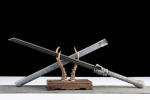 LRT001-Colección de espadas samurái, espada portátil de alta dureza para defensa personal, adorno, herramienta para acampar y remover obstáculos. - Product Image 5