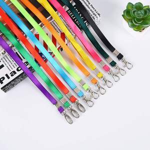 Hot Selling Custom Cheap Breakaway Keychain <b>Lanyard</b> With Silk Screen Logo Sublimation <b>Lanyard</b> Neck Strap - Product Image 2