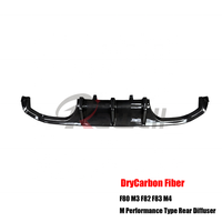 Diffuseur arrière en fibre de carbone style F80 MP pour BMW F80 M3 F82 F83 M4 2015+ - Diffuseur arrière - Modèles de voitures
