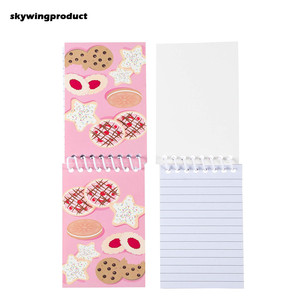 Prodotto Skywing Top Seller <span class=keywords><strong>4</strong></span> graziosi disegni <span class=keywords><strong>di</strong></span> Dessert 3X5 pollici 24 confezioni <span class=keywords><strong>di</strong></span> <span class=keywords><strong>quaderni</strong></span> <span class=keywords><strong>di</strong></span> carta rivestiti <span class=keywords><strong>a</strong></span> spirale per Journaling - Product Image 3