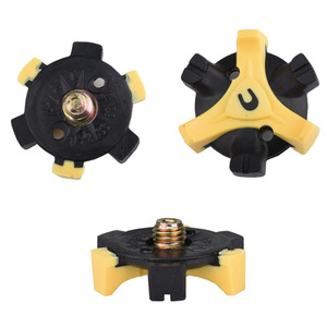 รองเท้ากอล์ฟ Tpr สีดำเหลืองพร้อมโลโก้ C สำหรับอุปกรณ์เสริมรองเท้ากอล์ฟ สำหรับทุกเพศ - Product Image 4