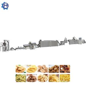 Nueva extrusora eficiente de bocadillos de hojaldre para hacer bocadillos de maíz y arroz inflado - Product Image 1