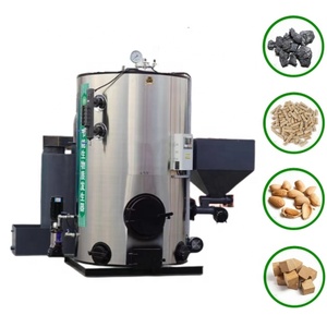 Industriële kokosnootschil vergasser 700 kg 1000 kg biomassa houtpellet rijstschil stoomgenerator ketel prijs - Product Image 1