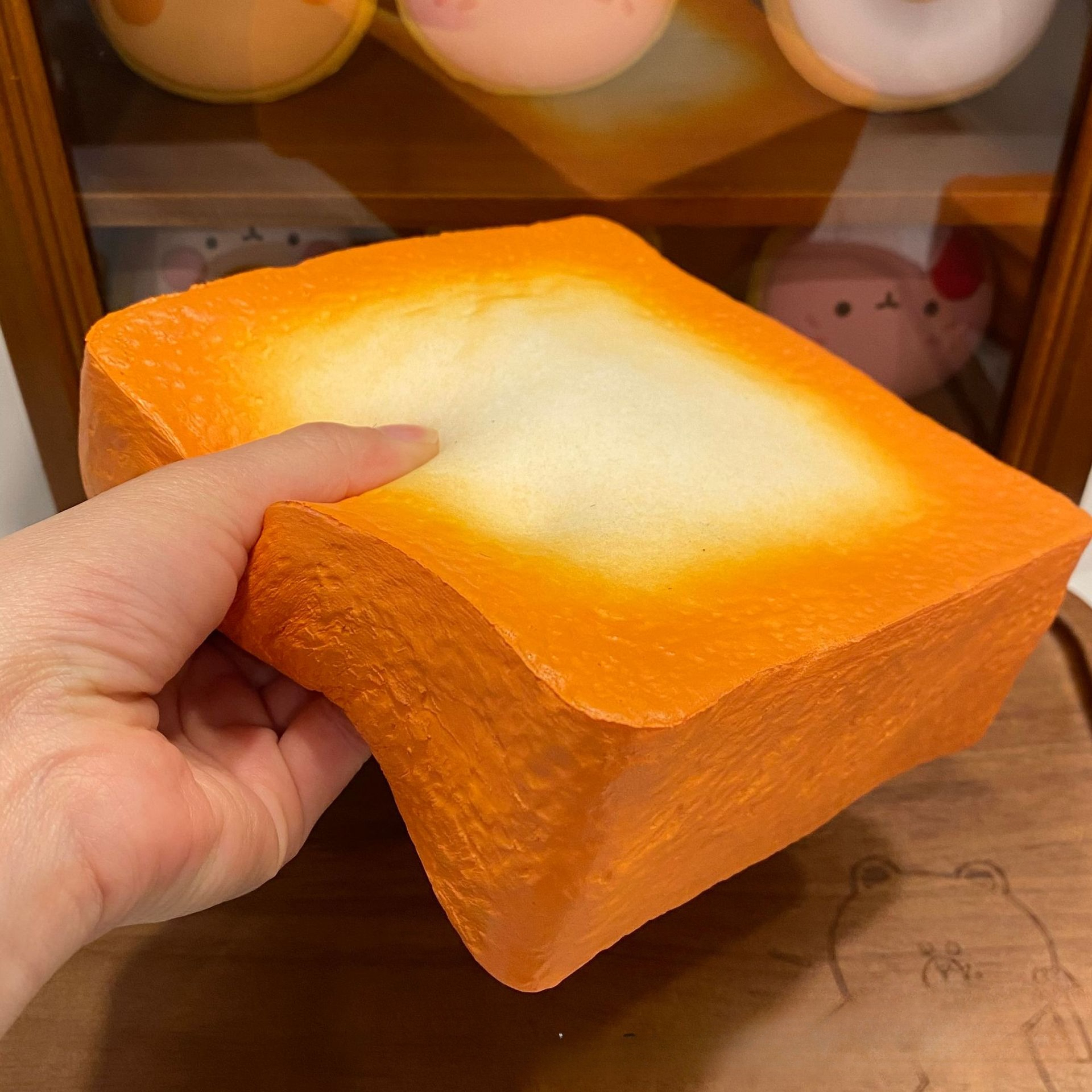 Toast de lave (finement emballé)
