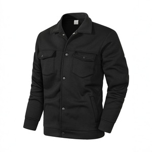 <span class=keywords><strong>Giacca</strong></span> <span class=keywords><strong>Bomber</strong></span> <span class=keywords><strong>Invernale</strong></span> da Uomo 2026 Nuova Collezione AliExpress Transfrontaliera, Streetwear in Poliestere con Risvolto, Maniche Lunghe, Antivento, Traspirante, Tinta Unita - Product Image 4