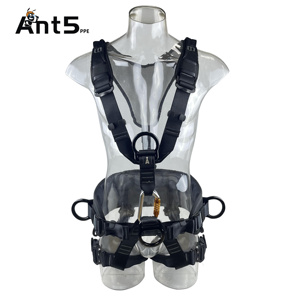 ANT5PPE Arnés de seguridad de cuerpo completo de alta calidad Protección contra caídas de poliéster industrial para trabajadores de altura al aire libre - Product Image 3