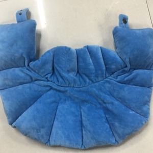 Almohadilla térmica para el cuello con forma de U, apta para microondas, con semillas de lino, talla única - Product Image 2