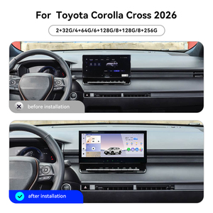 Radio Multimedia para Auto ZWNAV con Pantalla de 12.3 Pulgadas, Android 14, Navegación GPS para Toyota Camry 2026, WiFi Integrado, 4G, CarPlay, 8 Núcleos - Product Image 2