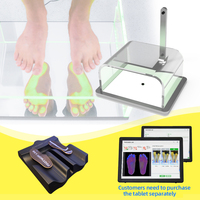 Sistema de escaneo de pies y postura con podoscopio USB para clínicas de pies y tobillos, máquina de plantillas personalizadas