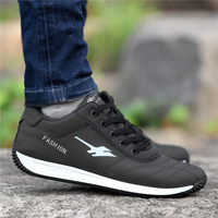 Chaussures de sport pour hommes, confortables et abordables, pour la marche, le tennis, l'athlétisme et la course, en PU blanc, collection Printemps