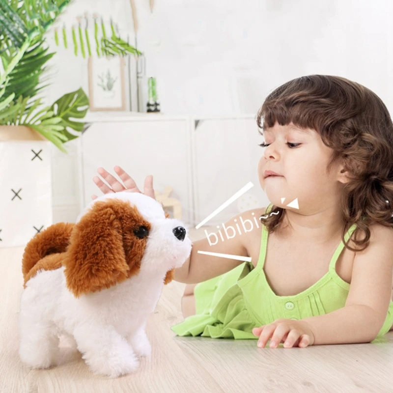 Interactive Kawaii Walking Puppy Pet Plush Toy - JYM JY-1283707050118 Electronic Dog Toy