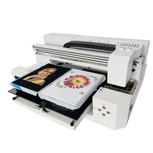 Muslimt t macchina da stampa diretta digitale piccola macchina da stampa per vestiti stampante DTG a doppia stazione