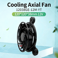 Ventilateur de réfrigérateur 12038GE-12M-YT NMB Haier Yunmi Midea, accessoires de ventilateur de réfrigération pour réfrigérateur, 12 cm