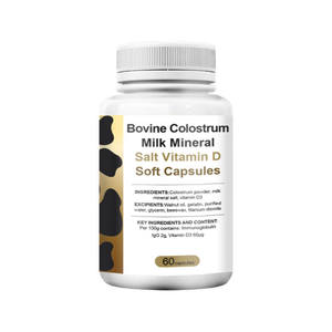 ओम गंध शीर्ष गुणवत्ता वाले बोवाइन कोलोस्ट्रम दूध मिनरलनमक विटामिन डी सॉफ्ट कैप्सूल निर्यात के लिए - Product Image 3