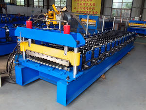 FX Wellblech PPGI Stahl Dach-/Wandplatten-Rollformmaschine mit Getriebe- und Lagermotor - Product Image 2