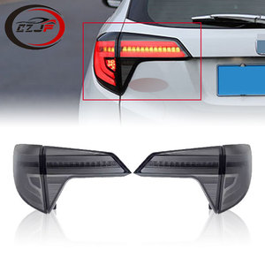 Czjf ชุดไฟประกอบไฟท้ายควันดัดแปลงโมเดลอัพเกรดสำหรับ <span class=keywords><strong>Honda</strong></span> vezel/<span class=keywords><strong>hrv</strong></span> 2014 2015 2016 2017 2019 <span class=keywords><strong>2018</strong></span> - Product Image 1