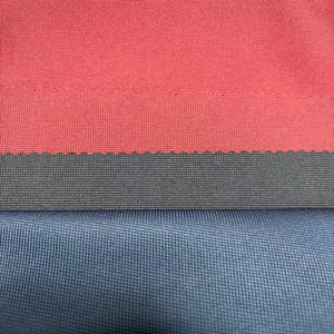 Tissu tricoté côtelé 1*1 Poly/<span class=keywords><strong>Sp</strong></span> Rib pour gilets, vestes, manteaux, robes et t-shirts pour femmes/hommes - Product Image 4