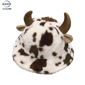 Gorro <span class=keywords><strong>de</strong></span> Pescador Cálido para Hombre, Gorro <span class=keywords><strong>de</strong></span> Cuerno <span class=keywords><strong>de</strong></span> <span class=keywords><strong>Vaca</strong></span> Marrón - Product Image 1