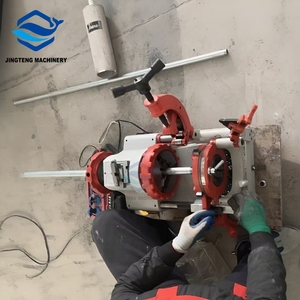 <span class=keywords><strong>Machine</strong></span> de filetage de tuyau noir 110V <span class=keywords><strong>Machine</strong></span> de gaine d'enfileur de tube électrique pour l'installation de plomberie - Product Image 1