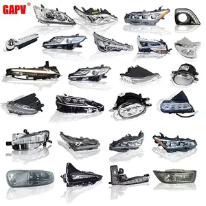 Gapv lâmpada led diurna para toyota corolla camry yaris lexus altis tacoma hilux luz led 4x4