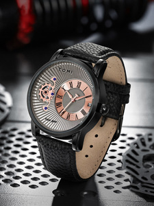 Reloj de Cuarzo TOMI T104 Serie New Face Gear para Hombre, Correa de Negocios, Resistente al Agua, Caja de Regalo 2026 - Product Image 6