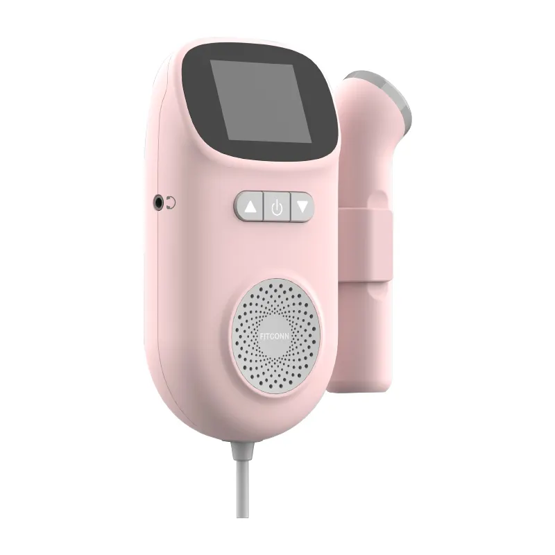 Pocket New Baby Ultrasonic Doppler Auto Baby Heartbeat Sound Monitor Speaker Fetal Doppler