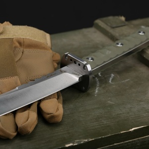 Cuchillo de Hoja Fija Ghost para Supervivencia al Aire Libre, Camping y Caza - Acero Inoxidable con Mango G10, Personalizable OEM - Product Image 5