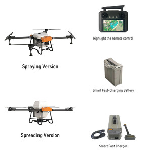 Dron Agrícola Inteligente para Pulverización de Viñedos, Protección de Cultivos Profesional, Dron de Pulverización Agrícola de Alta Eficiencia - Product Image 6