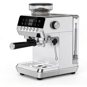 Machine à café expresso semi-automatique Suang CM1620 20 bars, moulin à café intégré, acier inoxydable, capacité 10 tasses, classe A+ en termes d'efficacité énergétique - Product Image 2