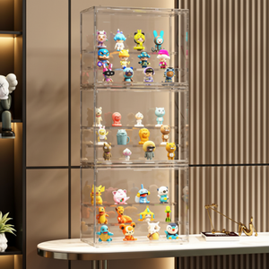 Conteneur d'économie d'espace de boîte aveugle en plastique portable et empilable pour organiser des jouets dans le salon - Product Image 1