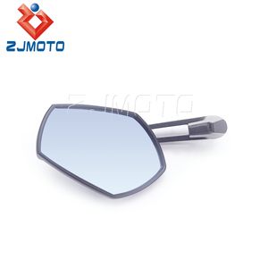 Espejos retrovisores universales para motocicleta Harley, Yamaha, <span class=keywords><strong>Suzuki</strong></span>, Kawasaki, Cruiser, Scooter, 8mm y 10mm - Product Image 2