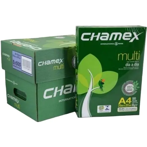 chamex A4 Copy Paper A4 70gsm 75gsm 80gsm / Papel Resma Chamex Multi A4 75g Office papers