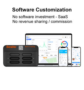 OEM ODM 12 Ranuras Compartir Powerbank Estación Carga Máquina Expendedora <span class=keywords><strong>Banken</strong></span> Delen Van Macht Power Bank Máquina Expendedora 10 Pulgadas - Product Image 5