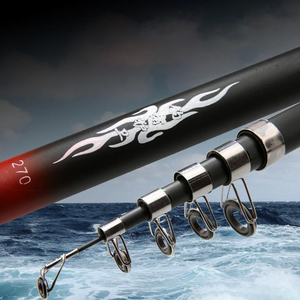 <span class=keywords><strong>Canne</strong></span> à pêche télescopique en Fiber de carbone, accessoire de chasse, Super forte résistance, à coût complet, vente de Lot - Product Image 5