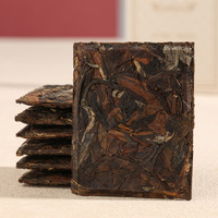 Thé Blanc Shou Mei du Yunnan 2018, Arôme de Dattes Rouges, 100g, 10 Boîtes, Mini Carrés en Forme de Cigarette, Idéal pour Cadeau, Collection ou Souvenir