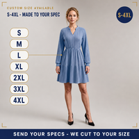 Robe en tricot à volants pour femme sur mesure, du S au 4XL, fabriquée selon vos spécifications, gamme complète de tailles, vente en gros, fabricant OEM ODM