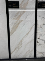 Carreaux de sol et mur en porcelaine 750x1500mm, aspect marbre, pleine masse, antidérapants, pour salon, vente en gros usine, garantie 3 ans