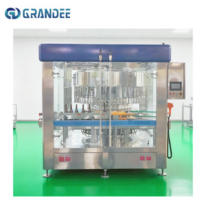 Máquina de llenado de bebidas alcohólicas completamente automática Línea de embotellado de vino embotellado de vidrio <span class=keywords><strong>Tequila</strong></span> Vodka - Product Image 3