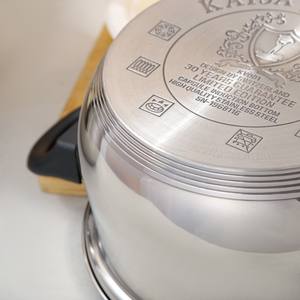 Juego de <span class=keywords><strong>Ollas</strong></span> y Sartenes de Acero Inoxidable <span class=keywords><strong>KAISA</strong></span> <span class=keywords><strong>VILLA</strong></span> KV-1008, Antiadherentes, Juego de Utensilios de Cocina, <span class=keywords><strong>Ollas</strong></span> para Sopa y Caldo, 12 Piezas - Product Image 6