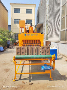 Neue Hongbaoyuan Automatische Verbundpflasterstein-Herstellungsmaschine mit PLC-Pumpe & Getriebe für Ziegelproduktionslinien - Product Image 6