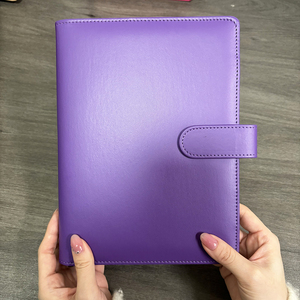 Miễn phí Mẫu ngân sách kế hoạch Refill da A5 6 nhẫn lá lỏng lẻo chất kết dính Nhật Ký Tạp Chí hàng tuần tiền tiết kiệm thách thức máy tính xách tay - Product Image 3