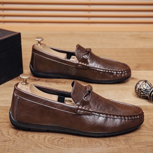 <span class=keywords><strong>Zapatos</strong></span> <span class=keywords><strong>Tods</strong></span> para Hombre, Nuevo Modelo, Casuales de Negocios, Transpirables, Antideslizantes, Parte Superior de PU Artificial, Mocasines de Punta Redonda Británicos de Alta Gama - Product Image 3