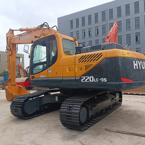 Excavadora de cadenas usada Hyundai Robex 220LC-9S 2023, excavadora hidráulica, máquina de movimiento de tierras sobre orugas, motor para construcción, 21.9 toneladas - Product Image 4