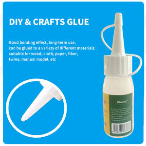 Vente en gros 30g pour enfants DIY & Crafts <span class=keywords><strong>Colle</strong></span>-Adhésif transparent pour l'artisanat du <span class=keywords><strong>bois</strong></span>, du plastique et du papier - Product Image 2