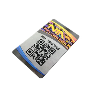 Custom <b>3D</b> Laser Hologram Sticker Security Seal Tamper Evident Void Warranty Adhesive Labels <b>with</b> QR Code - Product Image 5