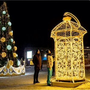 Lanterne LED décorative pour le Ramadan, Noël, l'Aïd, les festivals en plein air et les décorations paysagères - Product Image 1