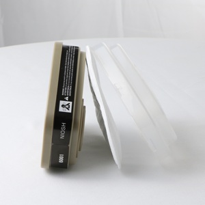 Masker <span class=keywords><strong>Gas</strong></span> pelindung Respirator 7 in 1, penutup setengah wajah 6200 untuk bahan kimia beton poles - Product Image 5