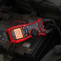 Habotest HT206D Auto Range Ampere AC DC Amp Multiclamp Multimeter Terbaik Frekuensi Digital Clamp Meter True RMS Voltage Tester